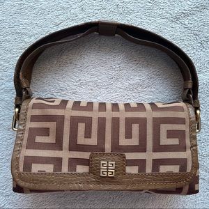 AUTHENTIC VINTAGE GIVENCHY CANVAS MINI HANDBAG